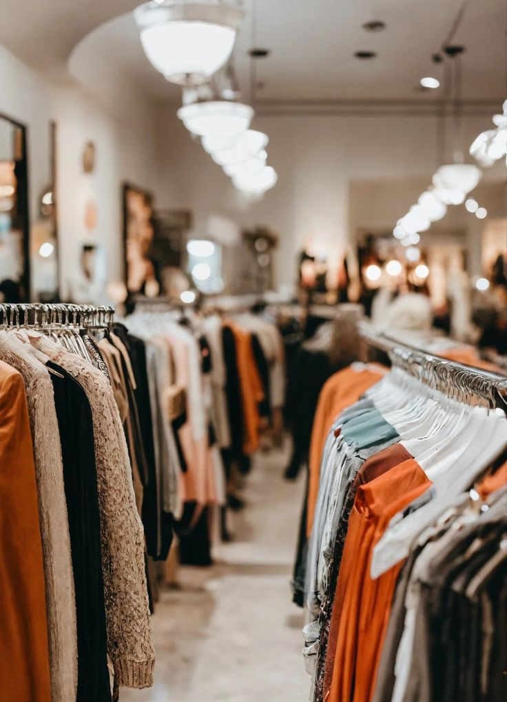 Affordable secondhand fashion finds from a local thrift store as an alternative to fast fashion for college students.